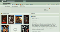 Desktop Screenshot of malevolentnate.deviantart.com