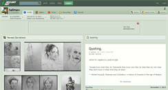 Desktop Screenshot of halimaw.deviantart.com