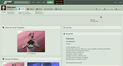 Desktop Screenshot of edstroem.deviantart.com