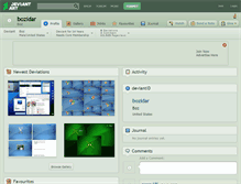 Tablet Screenshot of bozidar.deviantart.com