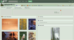 Desktop Screenshot of capitaodomato111.deviantart.com
