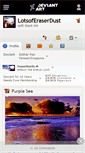 Mobile Screenshot of lotsoferaserdust.deviantart.com