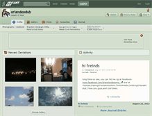 Tablet Screenshot of orlandeodub.deviantart.com