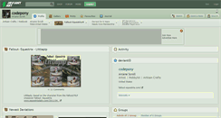 Desktop Screenshot of codepony.deviantart.com