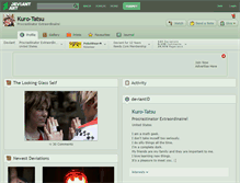 Tablet Screenshot of kuro-tatsu.deviantart.com