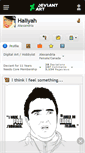 Mobile Screenshot of haliyah.deviantart.com