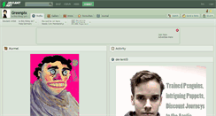 Desktop Screenshot of greenpix.deviantart.com