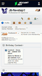 Mobile Screenshot of jb-pawstep.deviantart.com