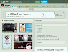 Tablet Screenshot of anapeli.deviantart.com