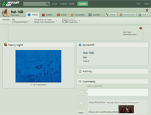 Tablet Screenshot of nai-16b.deviantart.com