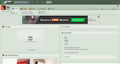 Desktop Screenshot of iles.deviantart.com