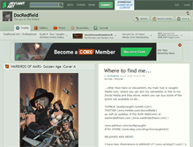 Tablet Screenshot of docredfield.deviantart.com