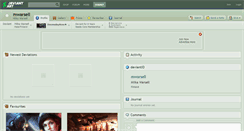 Desktop Screenshot of mwarsell.deviantart.com