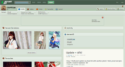 Desktop Screenshot of cosmicaa.deviantart.com