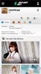Mobile Screenshot of cosmicaa.deviantart.com