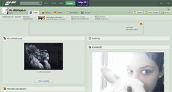 Desktop Screenshot of m-otempora.deviantart.com
