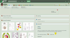 Desktop Screenshot of infren.deviantart.com