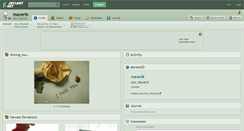 Desktop Screenshot of maverik.deviantart.com