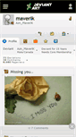 Mobile Screenshot of maverik.deviantart.com