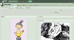 Desktop Screenshot of hokewingla.deviantart.com