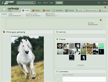 Tablet Screenshot of carlinusje.deviantart.com