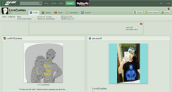 Desktop Screenshot of lovecookies.deviantart.com