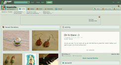 Desktop Screenshot of blueelolita.deviantart.com