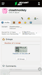 Mobile Screenshot of closetmonkey.deviantart.com