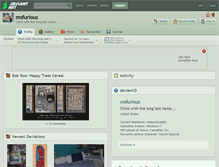 Tablet Screenshot of msfurious.deviantart.com