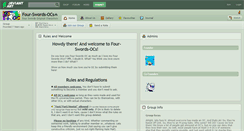 Desktop Screenshot of four-swords-ocs.deviantart.com