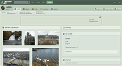 Desktop Screenshot of hp99.deviantart.com