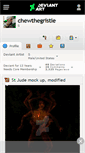 Mobile Screenshot of chewthegristle.deviantart.com