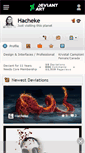 Mobile Screenshot of hacheke.deviantart.com