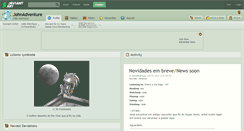 Desktop Screenshot of johnadventure.deviantart.com