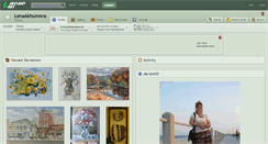 Desktop Screenshot of lenaakhumova.deviantart.com