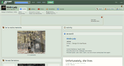 Desktop Screenshot of ninth-lady.deviantart.com