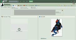 Desktop Screenshot of belledraco.deviantart.com