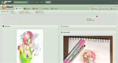 Desktop Screenshot of mizouri.deviantart.com