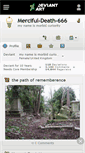 Mobile Screenshot of merciful-death-666.deviantart.com