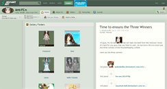 Desktop Screenshot of ami-fc.deviantart.com