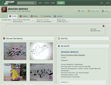 Tablet Screenshot of absolute-abstract.deviantart.com