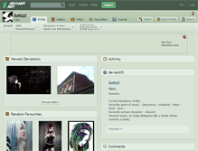 Tablet Screenshot of ketszi.deviantart.com