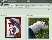 Tablet Screenshot of deskata01.deviantart.com