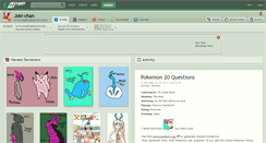 Desktop Screenshot of joki-chan.deviantart.com