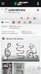 Mobile Screenshot of juliandemaza.deviantart.com