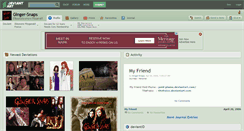 Desktop Screenshot of ginger-snaps.deviantart.com