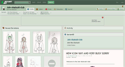 Desktop Screenshot of join-akatsuki-club.deviantart.com