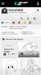Mobile Screenshot of micromatt8.deviantart.com