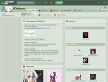 Tablet Screenshot of dgmfans.deviantart.com