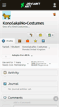 Mobile Screenshot of konosakaino-costumes.deviantart.com